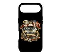 Carcasa para iPhone Air My Service Americas Freedom Veteran Eagle Flag Patriots 1776