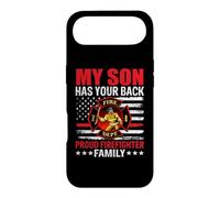 Carcasa para iPhone Air My Son Has Your Back Proud Firefighter Family American Flag