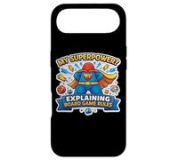 Carcasa para iPhone Air My Superpower Explicando Las Reglas del Juego de Mesa Divertido Ventilador de Mesa