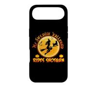 Carcasa para iPhone Air My Swedish Vallhund Rides Shotgun Dog Halloween Costume