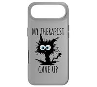 Carcasa para iPhone Air My Therapist Gave Up Mi Terapeuta Se Rindió Gato Divertido