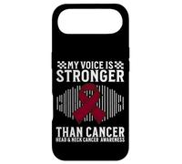 Carcasa para iPhone Air My Voice Is Stronger Head and Neck Cancer Awareness Gifts