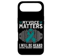 Carcasa para iPhone Air My Voice Matters Support Sexual Assault Awareness Gifts