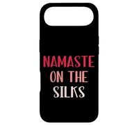 Carcasa para iPhone Air Namaste On The Silks, Divertidos Regalos aéreos, Yoga aéreo