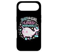 Carcasa para iPhone Air Narwhal Marine Mammal Lover, Just A Girl Who Loves Narwhals