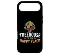 Carcasa para iPhone Air Nature Tree House Trees Quote Funny Happy Place Treehouse