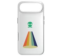 Carcasa para iPhone Air Nave Espacial OVNI secuestro alienígena, Divertido área Retro 51 UAP ET Regalo