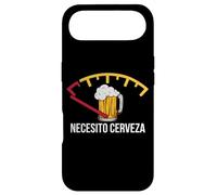 Carcasa para iPhone Air Necesito Cerveza Funny Quote Saying Spanish Beer Lover