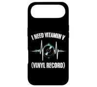 Carcasa para iPhone Air Necesito Vitamina V Disco de Vinilo Amante a música