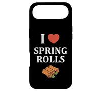 Carcasa para iPhone Air Nem Food Funny Simple Quote I Love Spring Rolls