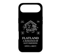 Carcasa para iPhone Air Nerd Flatland Geométrica Cubierta Gráfica Profesora de Matemáticas