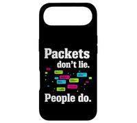 Carcasa para iPhone Air Network Engineer Packets Don't Lie Cybersecurity IT