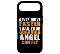 Carcasa para iPhone Air Never Drive Faster Than Your Guardian Angel Can Fly Mecánico