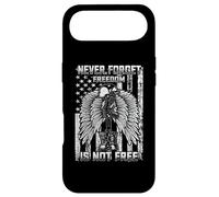 Carcasa para iPhone Air Never Forget Freedom Is Not Free Veteran & Memorial Day