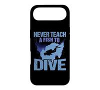 Carcasa para iPhone Air Never Teach A Fish To Dive Scuba Dive Diver Diving