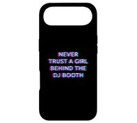 Carcasa para iPhone Air Never Trust A Girl Behind The DJ Booth Funny Rave Festival