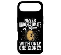Carcasa para iPhone Air Never Underestimate A Man with Only One Kidney Diálisis