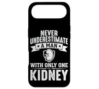 Carcasa para iPhone Air Never Underestimate A Man with Only One Kidney Diálisis