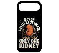 Carcasa para iPhone Air Never Underestimate A Man with Only One Kidney Diálisis