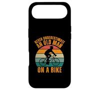 Carcasa para iPhone Air Never Underestimate a Old Man On A Bike