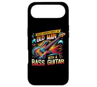 Carcasa para iPhone Air Never Underestimate An Old Man with A Bass Guitar Bassist