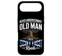 Carcasa para iPhone Air Never Underestimate An Old Man with Scottish Roots Pride