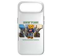 Carcasa para iPhone Air New York City Skyline & Cute Teddy Bear with NYC Graphic