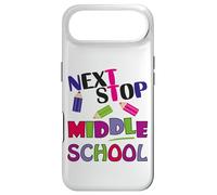 Carcasa para iPhone Air Next Stop Middle School Girl Boy Funny For Kids Graduation
