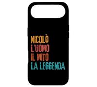 Carcasa para iPhone Air Nicolò L'Uomo Il Mito La Leggenda Festa di Compleanno