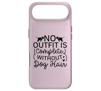 Carcasa para iPhone Air Ningún Atuendo está Completo sin el diseño tipográfico de Pelo de Perro