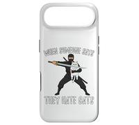 Carcasa para iPhone Air Ninja con Gato Cuando Alguien Dice Que Odia a los Gatos