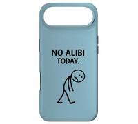 Carcasa para iPhone Air No Alibi Today Asesinato Misterio Cena Detective Noche Fiesta