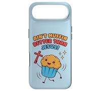 Carcasa para iPhone Air NO ES Muffin Mejor Que JESÚS! - Divertido Juego de Palabras Cristiano