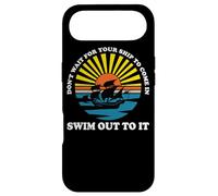 Carcasa para iPhone Air No esperes a Que tu Barco Entre y Nada hacia Fuera