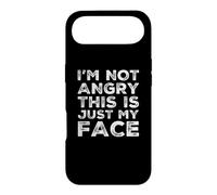Carcasa para iPhone Air No Estoy Enojado Esto es Solo mi Cara Sarcástico Divertido Estado de ánimo Citas