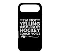 Carcasa para iPhone Air No Estoy Gritando Esto es Solo mi Entrenador de Hockey Voz mamá papá