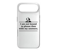 Carcasa para iPhone Air No Estoy Obligado a complacerte con mis respuestas Literatura