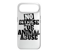 Carcasa para iPhone Air No Excuse For Animal Abuse Bienestar de los Animales Amor