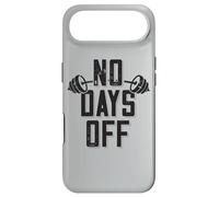 Carcasa para iPhone Air No Hay Días De Descanso Culturista Diciendo Barbell