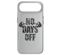 Carcasa para iPhone Air No Hay Días De Descanso Culturista Diciendo Barbell