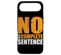 Carcasa para iPhone Air No Is A Complete Sentence__-