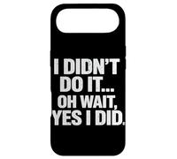 Carcasa para iPhone Air No lo Hice Oh, Espera, sí, Hice una Broma Divertida sobre un Pedo, un Pedo