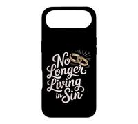 Carcasa para iPhone Air No Longer Living In Sin Matrimonio, Boda, Pareja -