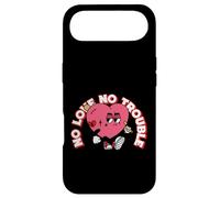 Carcasa para iPhone Air No Love No Trouble (Divertido gráfico de corazón)