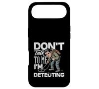 Carcasa para iPhone Air No me hables, Estoy detectando un Detector de Metales Divertido