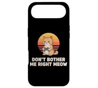 Carcasa para iPhone Air No me molestes, ¿Verdad? Meow Cat Gamer Retro
