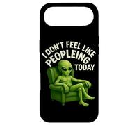 Carcasa para iPhone Air No me Siento como Gente Hoy introvertido alienígena Verde