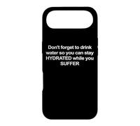 Carcasa para iPhone Air No Olvides Beber Agua para mantenerte hidratado Humor