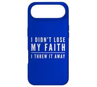 Carcasa para iPhone Air No perdí mi fe Ateísmo Ateísmo Humanista Secular