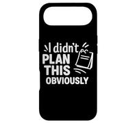 Carcasa para iPhone Air No planeé Esta Cita Obviamente Divertida del Caos